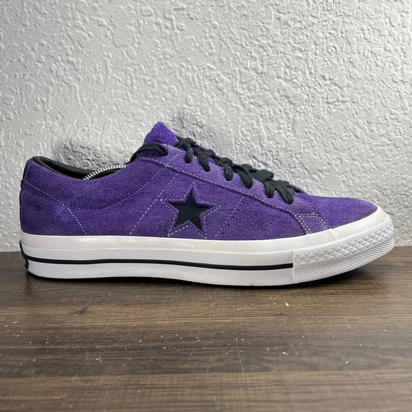 Converse Other - Converse One Star Ox Unisex Purple White Shoes - M 11 - W 13